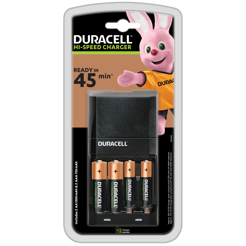 pack microscopisch optillen Duracell Hi-Speed Advanced Charger voor AA en AAA batterijen