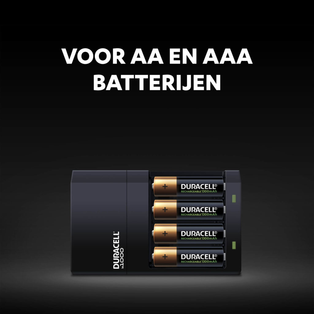 Duracell Hi-Speed Value Charger AA en AAA batterijen