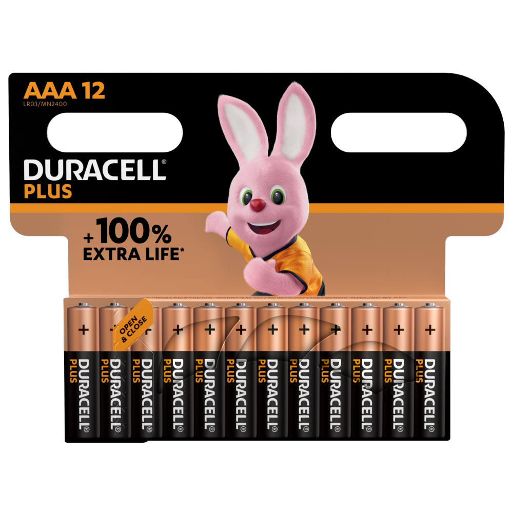 AAA Alkalinebatterijen - Duracell Batterijen