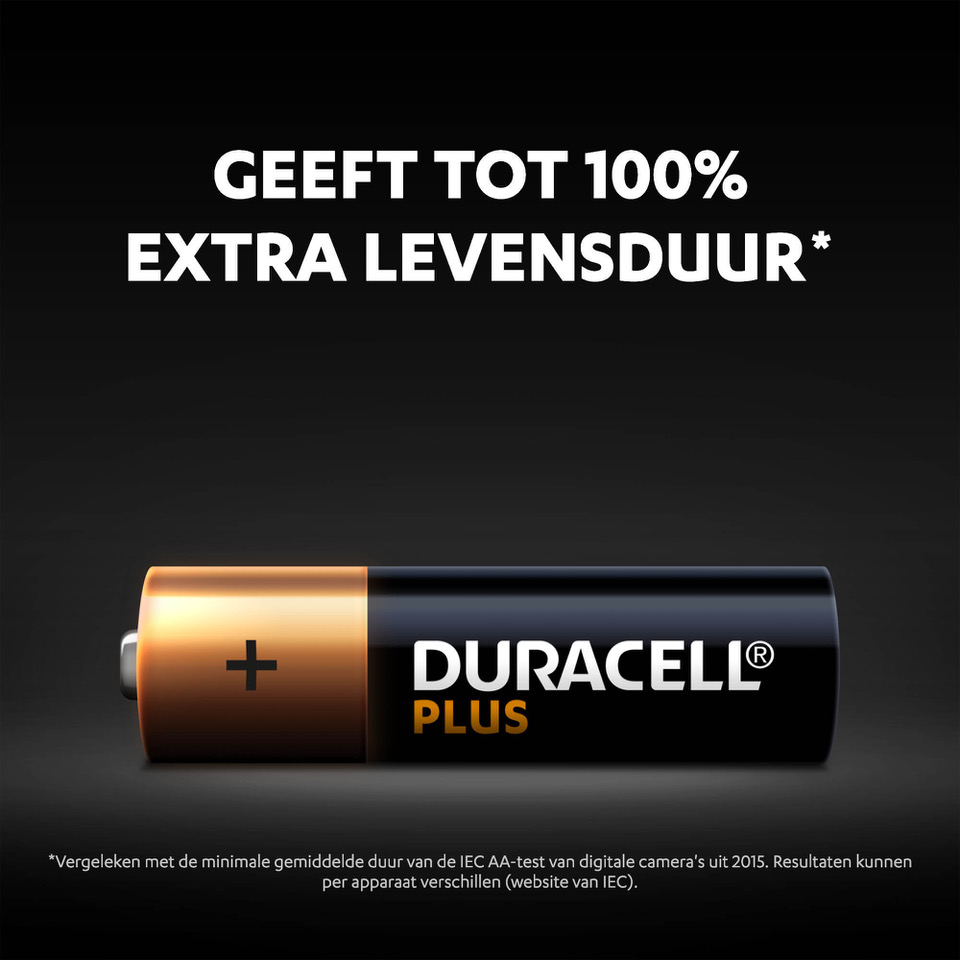 verzameling zonde meesteres AA-alkalinebatterijen - Duracell Plus-batterijen