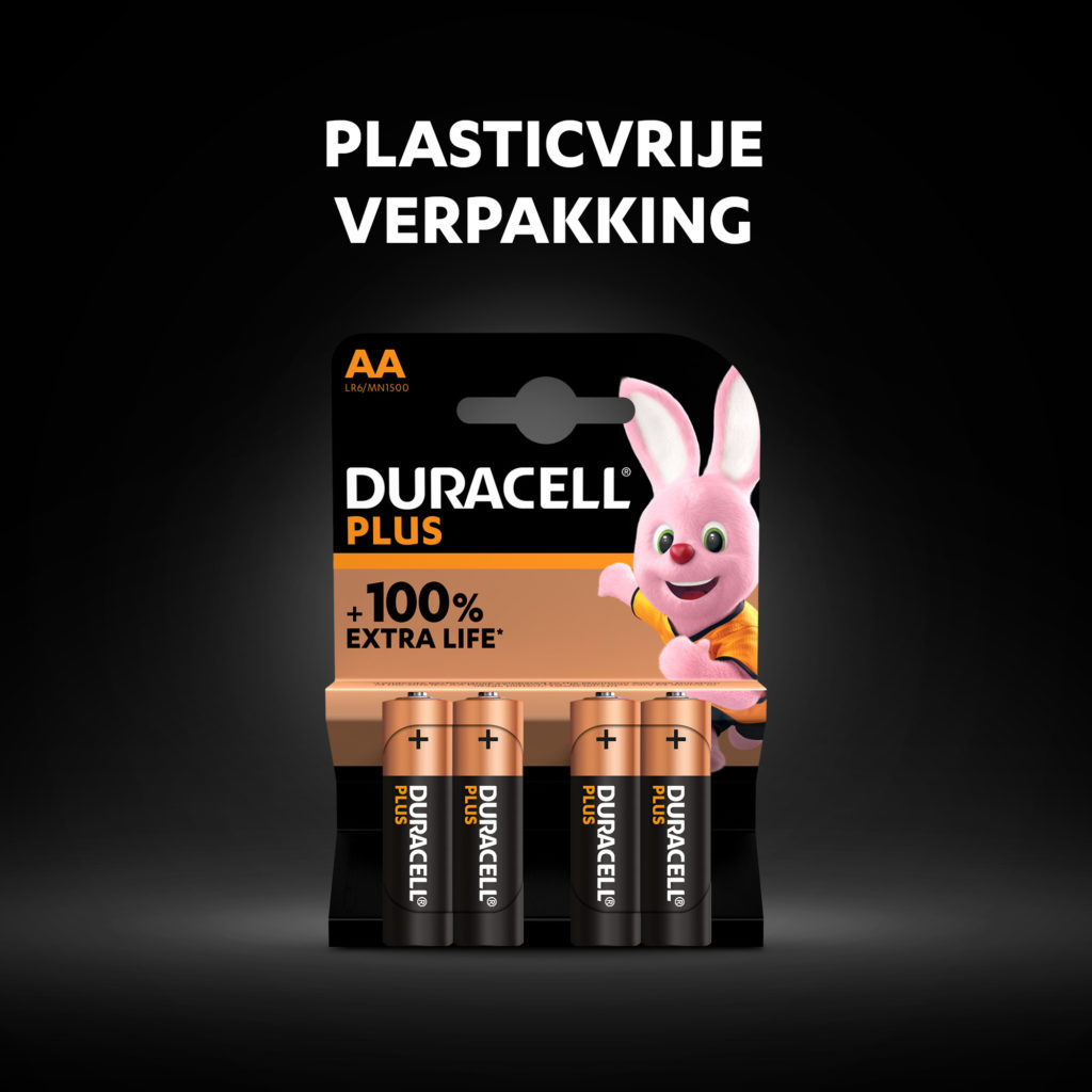 cel Ongeëvenaard lade AA-alkalinebatterijen - Duracell Plus-batterijen